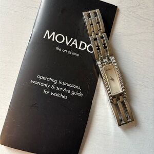 Movado Esperanza watch with real diamonds